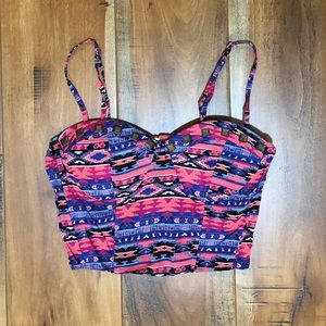 BLUENOTES | Aztec Crop Top